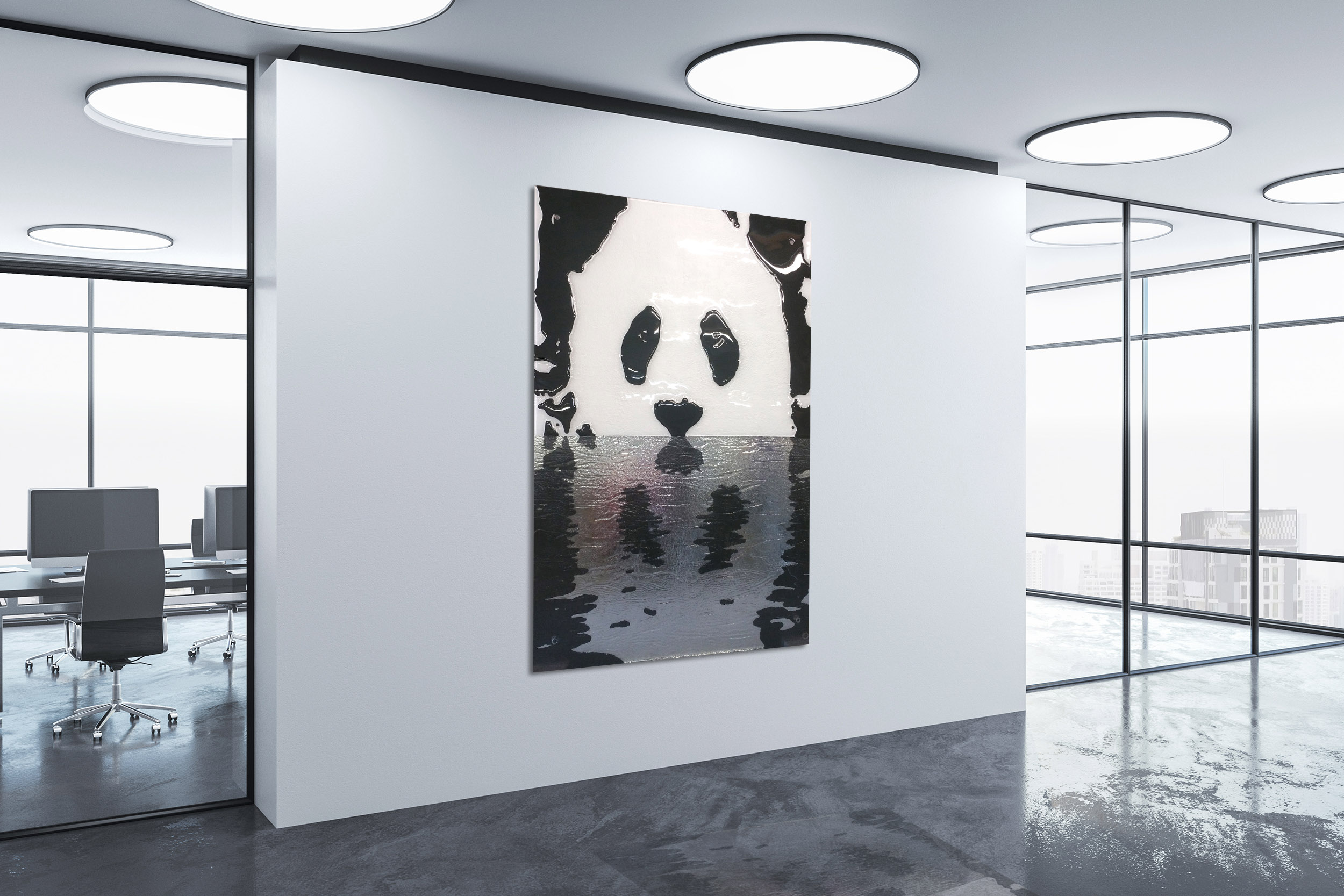 Panda Reflections - Lisa de Boer